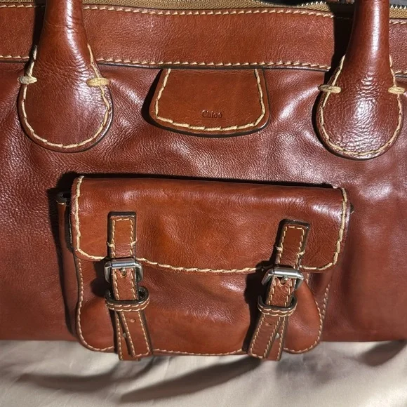 Chloe Leather Tote - Picture 12 of 12